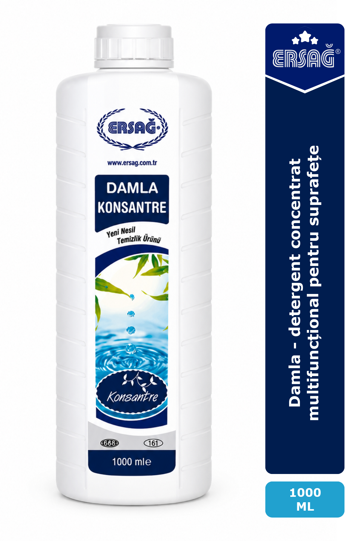 Imagine finală în limba română — ERSAĞ Damla – detergent concentrat multifuncțional pentru suprafețe, 1000 ml