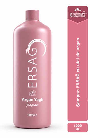 Imagine finală în limba română — Șampon ERSAĞ cu ulei de argan 1000 ML