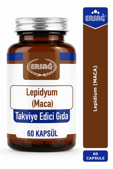 Imagine finală în limba română — ERSAĞ Lepidium (MACA) - 60 Capsule