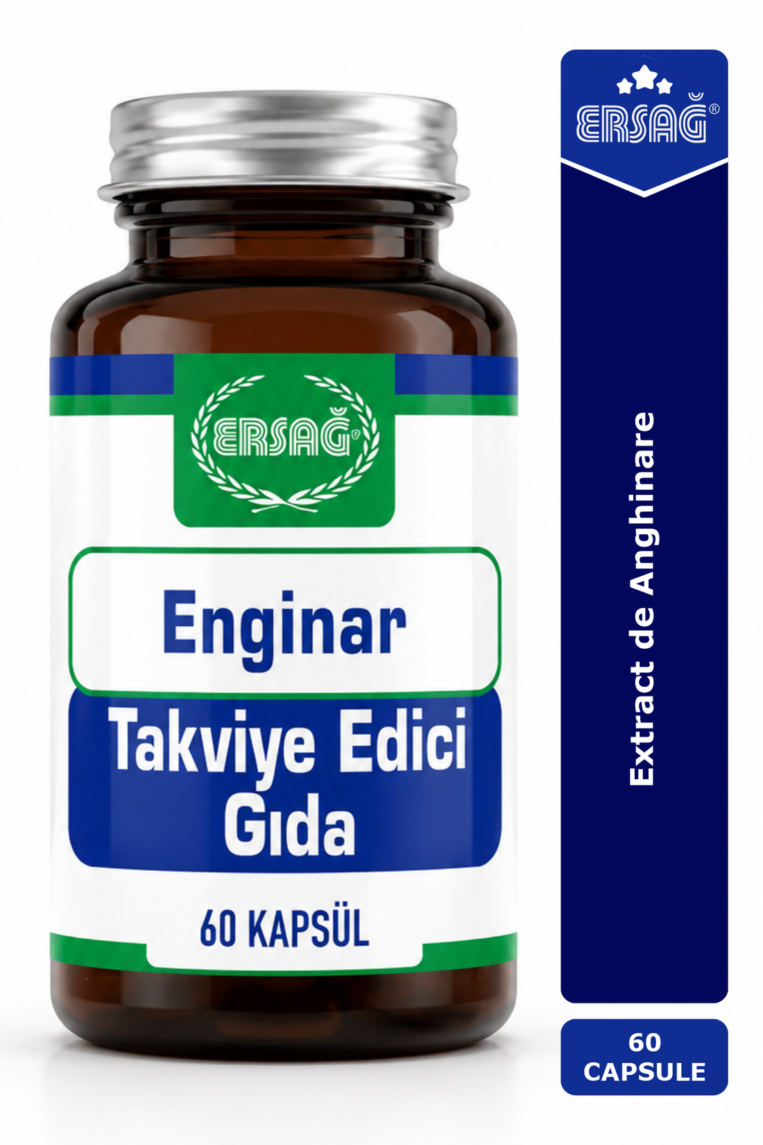 Imagine finală în limba română — ERSAĞ Extract de Anghinare 60 Capsule