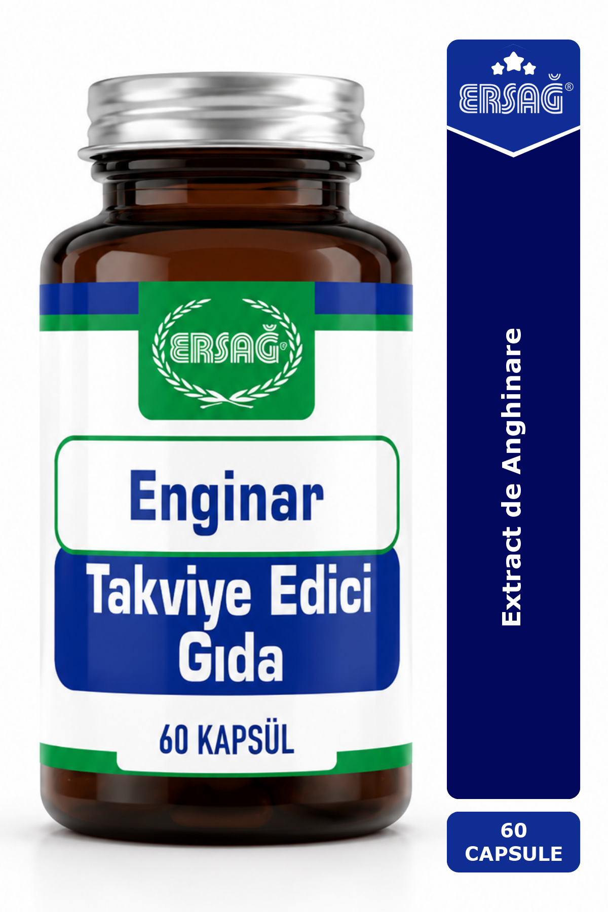 Imagine finală în limba română — ERSAĞ Extract de Anghinare 60 Capsule