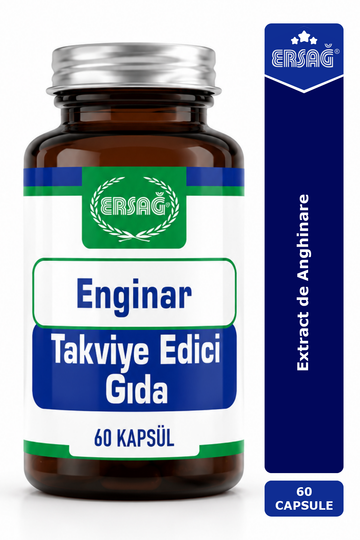 Imagine finală în limba română — ERSAĞ Extract de Anghinare 60 Capsule
