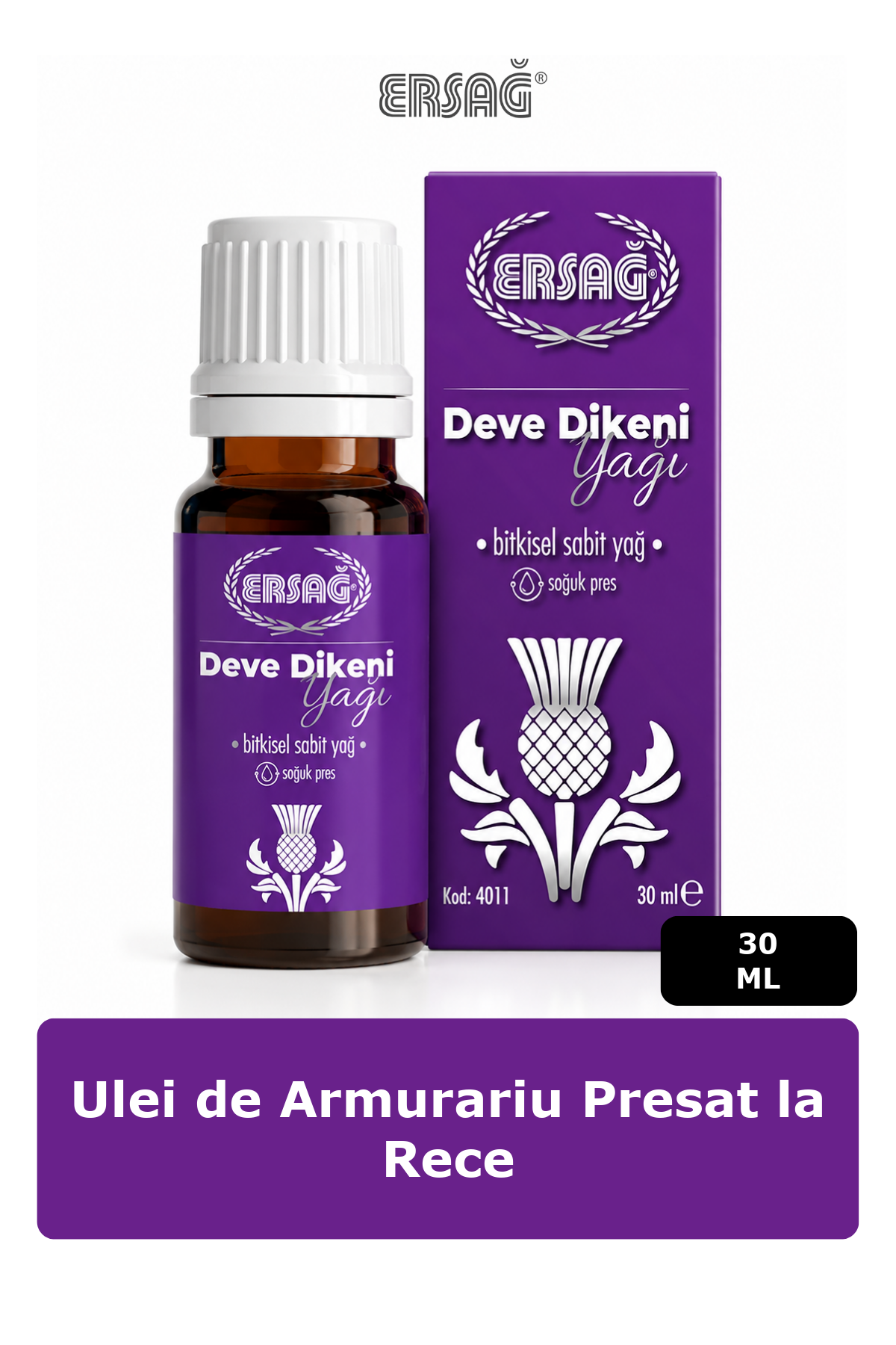 Imagine finală în limba română — ERSAĞ Ulei de Armurariu Presat la Rece 30 ML