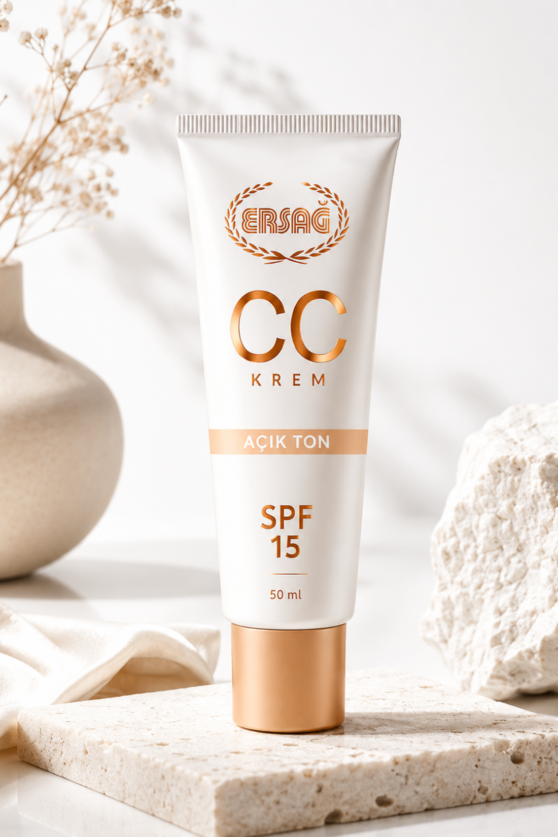Imagine finală în limba română — ERSAĞ CC Cremă 50 ML - Ton Deschis