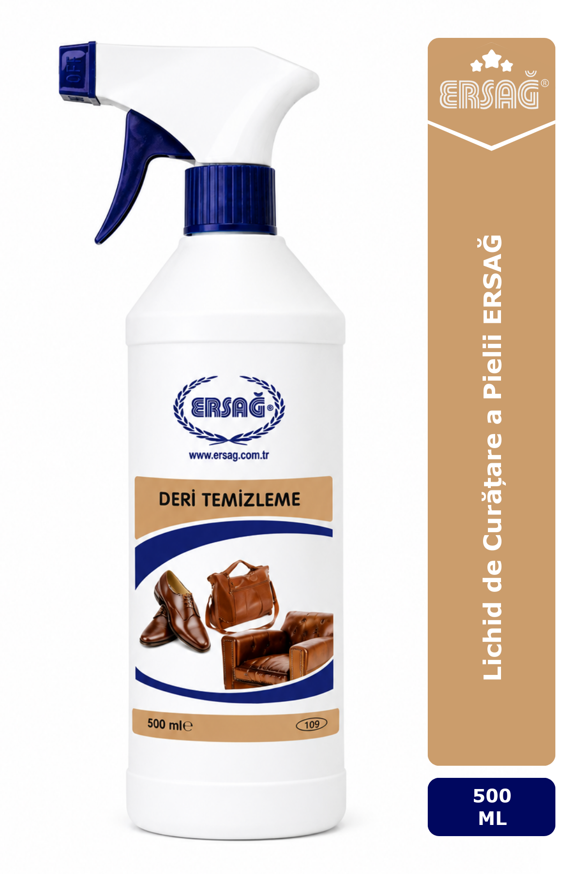 Imagine finală în limba română — Lichid de Curățare a Pielii ERSAĞ 500 ML