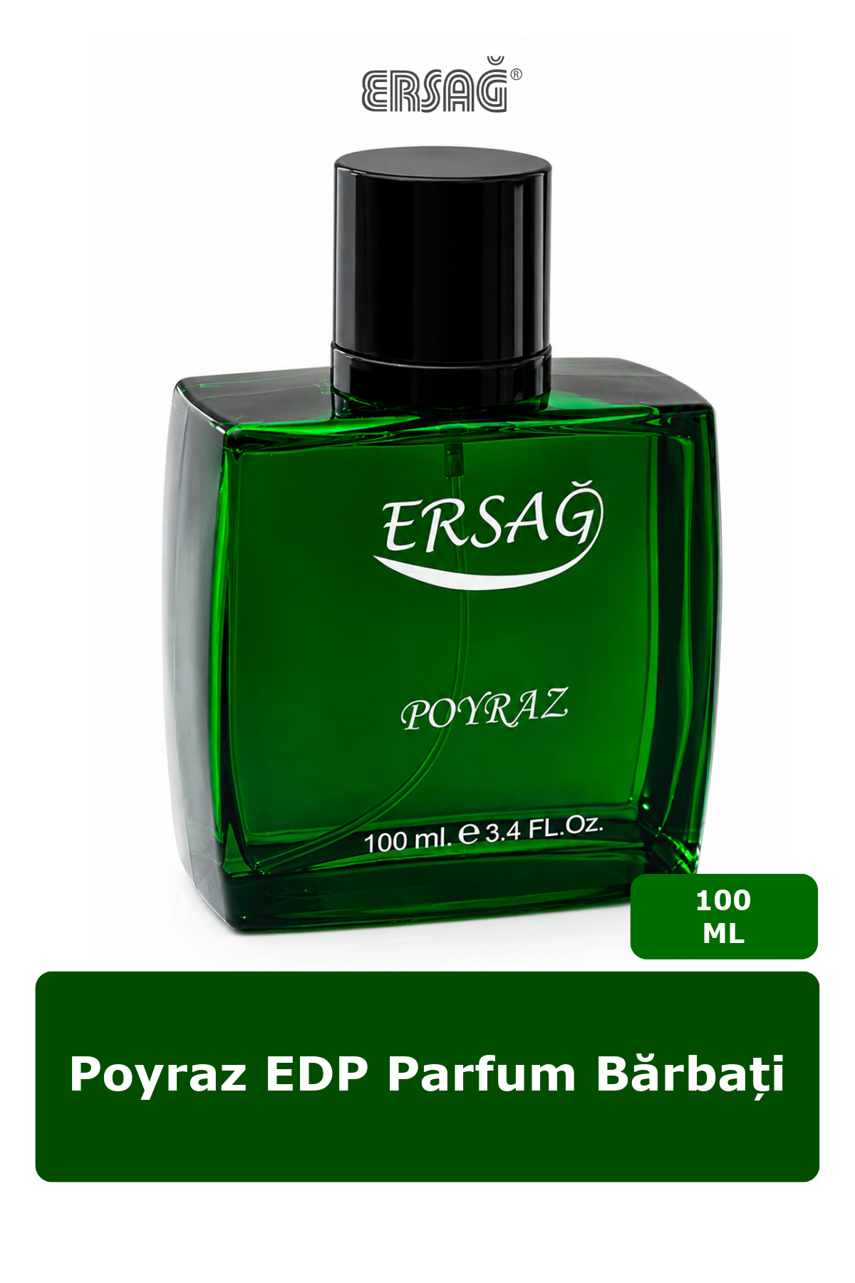 Imagine finală în limba română — ERSAĞ Poyraz EDP Parfum Bărbați 100 ml