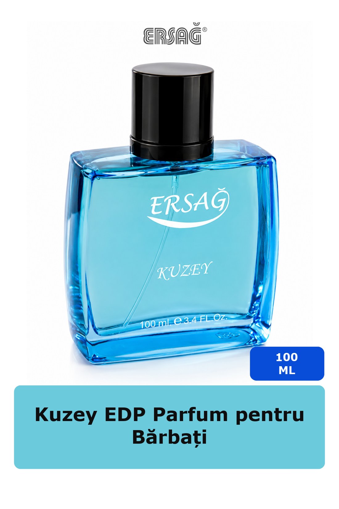 Imagine finală în limba română — ERSAĞ Kuzey EDP Parfum pentru Bărbați 100 CC