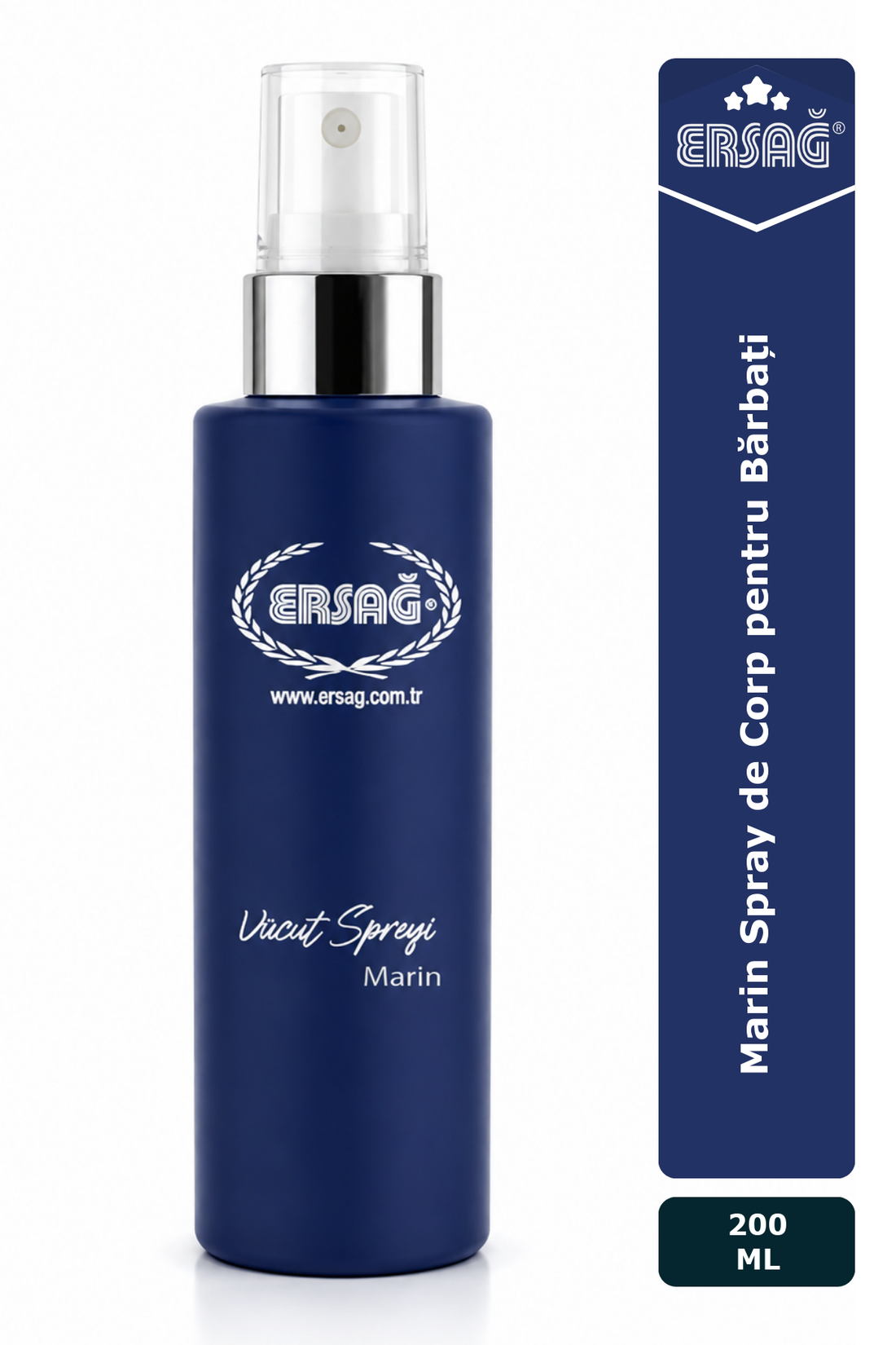 Imagine finală în limba română — ERSAĞ Marin Spray de Corp pentru Bărbați 200 ML