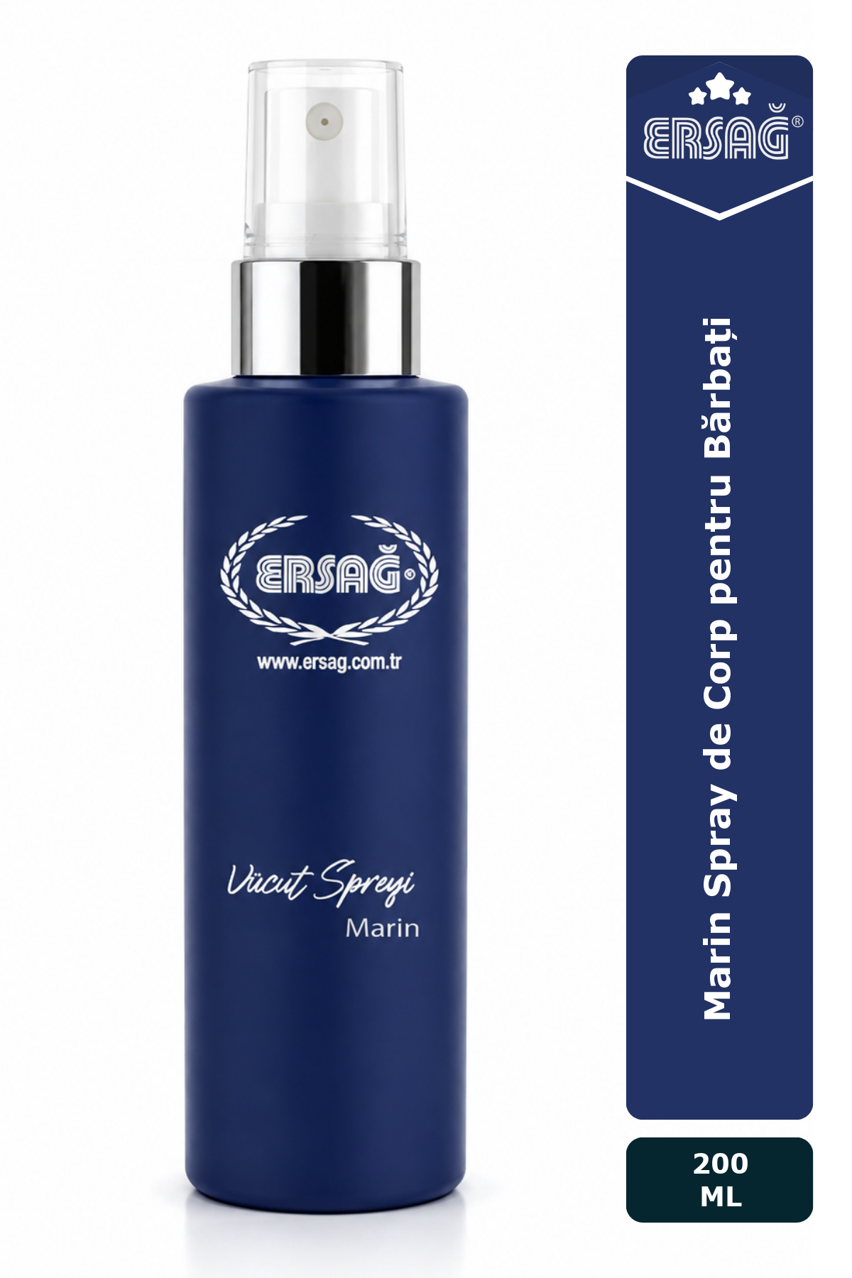 Imagine finală în limba română — ERSAĞ Marin Spray de Corp pentru Bărbați 200 ML