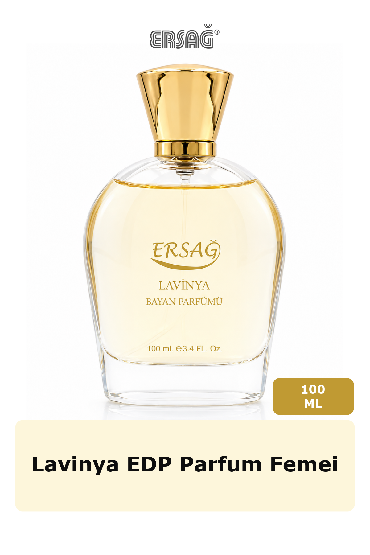 Imagine finală în limba română — ERSAĞ Lavinya EDP Parfum Femei 100 CC