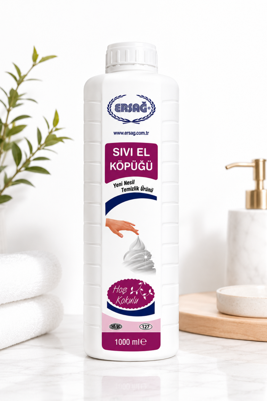 Imagine finală în limba română — ERSAĞ Spumă lichidă de mâini 1000 ML