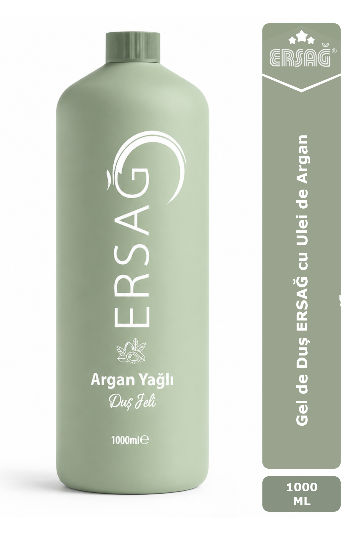 Imagine finală în limba română — Gel de Duș ERSAĞ cu Ulei de Argan 1000 ML