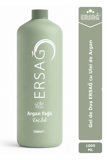 Imagine finală în limba română — Gel de Duș ERSAĞ cu Ulei de Argan 1000 ML