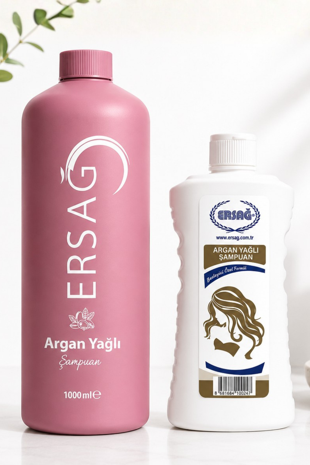 Șampon ERSAĞ cu aparat și ulei de argan 1000 ML