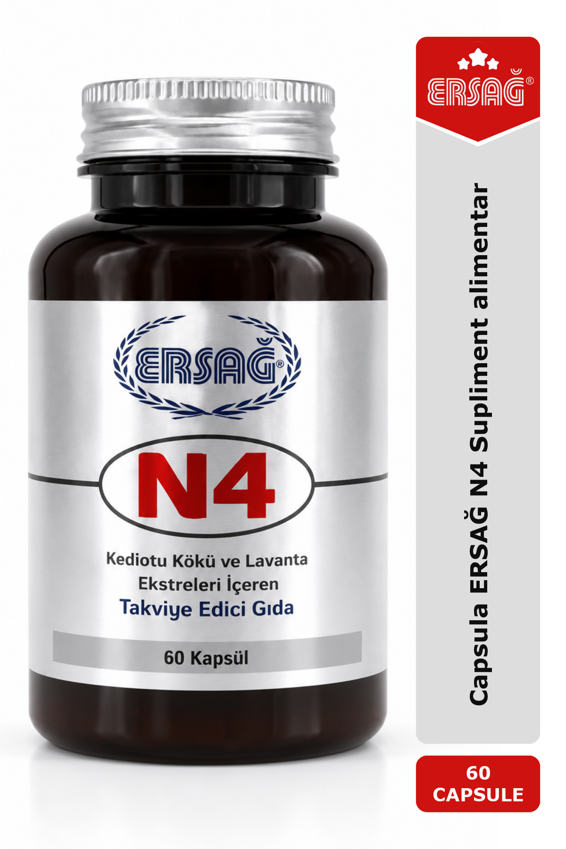 Imagine finală în limba română — Capsula ERSAĞ N4 60 capsule Supliment alimentar