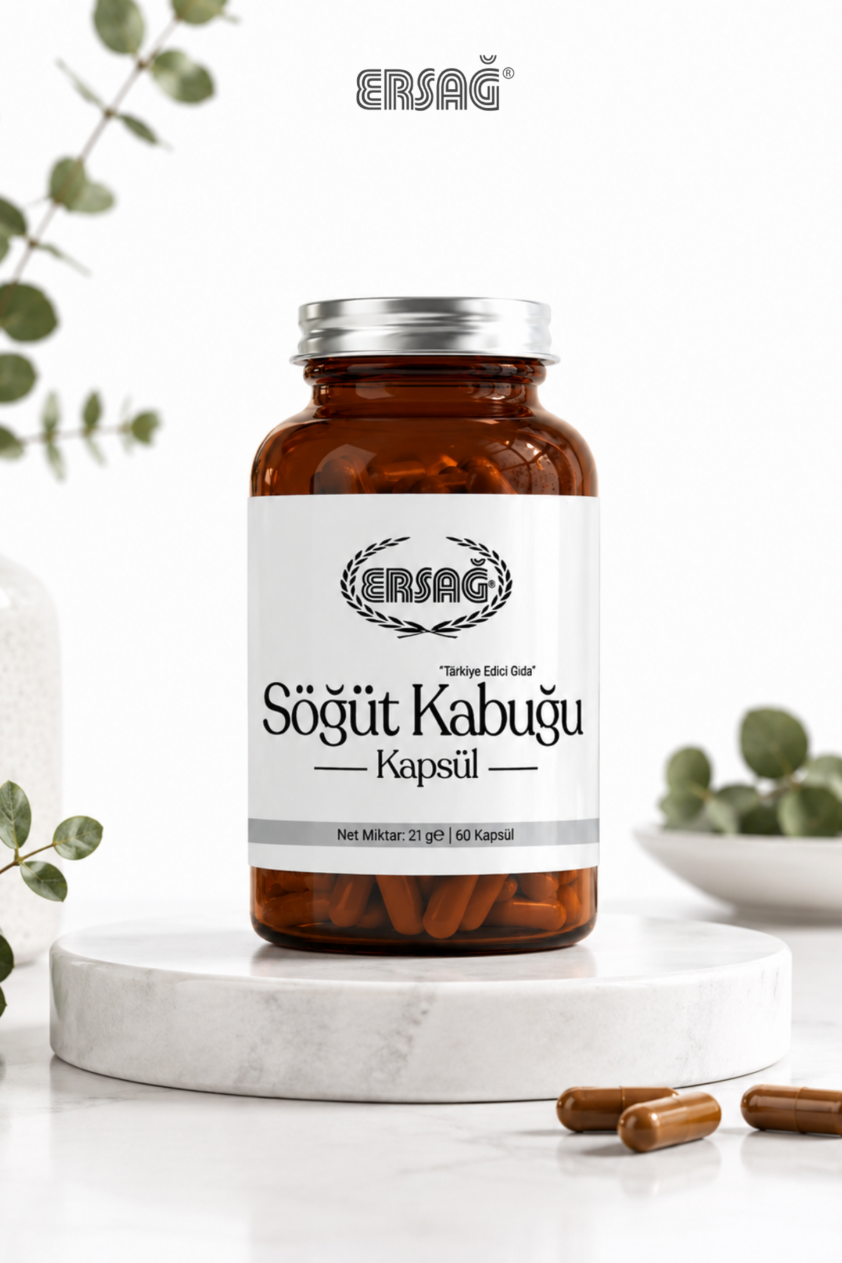 ERSAĞ Extract de scoarță de salcie, 60 capsule