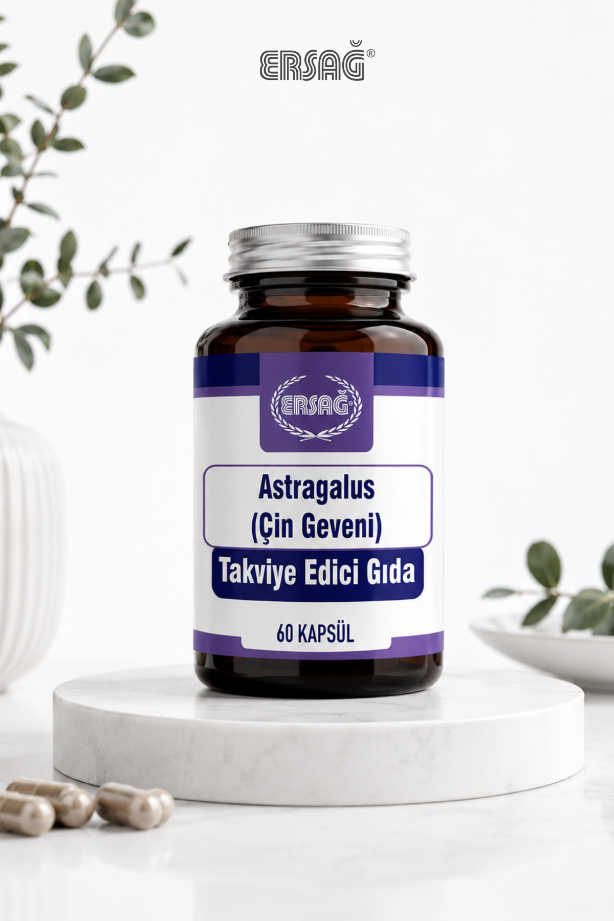 ERSAĞ Extract de Astragalus, Supliment alimentar 60 capsule