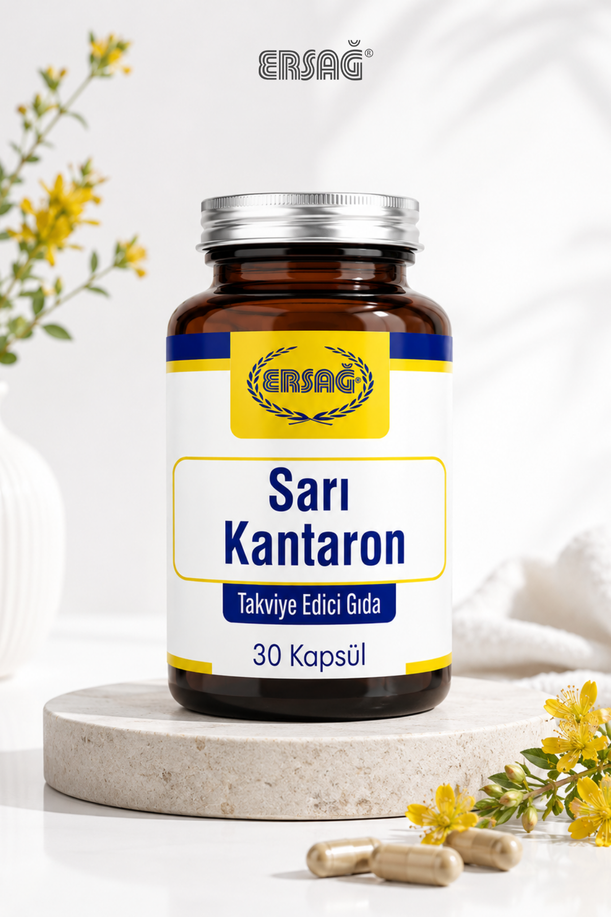 ERSAĞ Extract de Sunătoare Galbenă Supliment Alimentar 30 Capsule