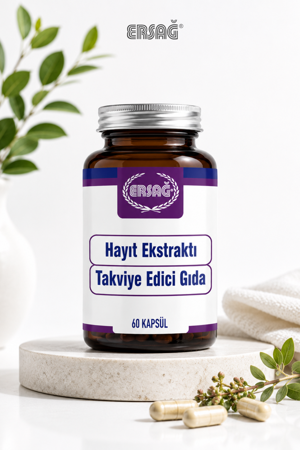 ERSAĞ Extract de Vitex Supliment Alimentar 60 Capsule