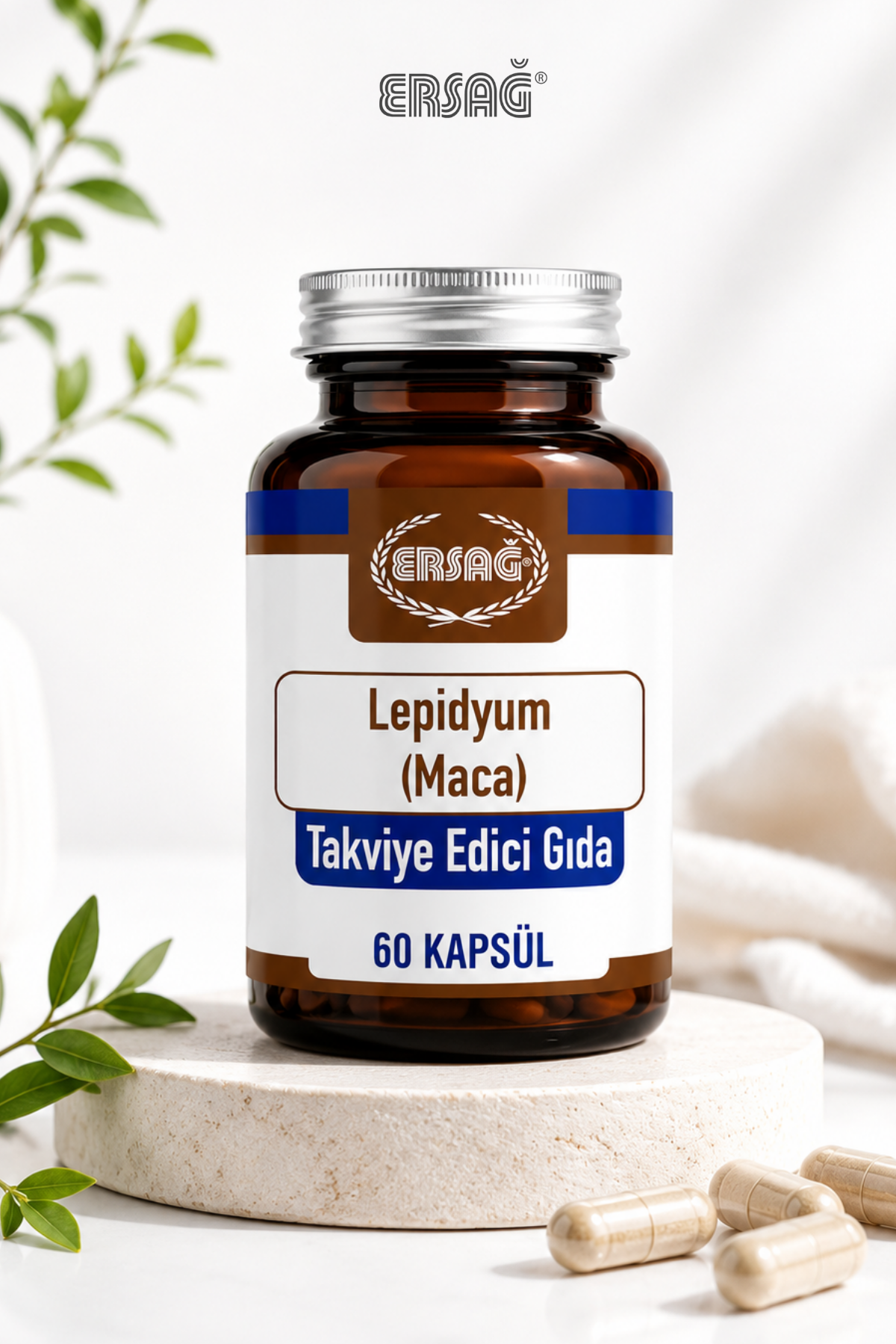 ERSAĞ Lepidium (MACA) - 60 Capsule