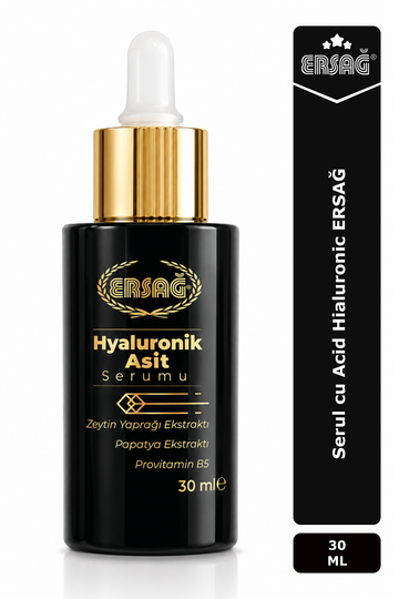 Imagine finală în limba română — Serul cu Acid Hialuronic ERSAĞ 30 ML