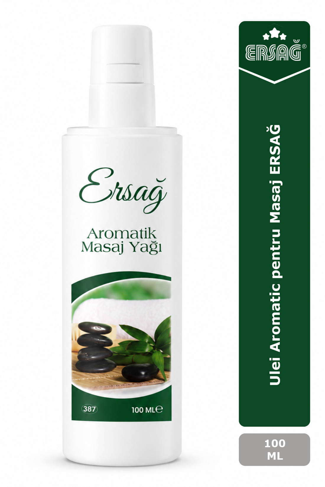 Imagine finală în limba română — Ulei Aromatic pentru Masaj ERSAĞ 100 ML