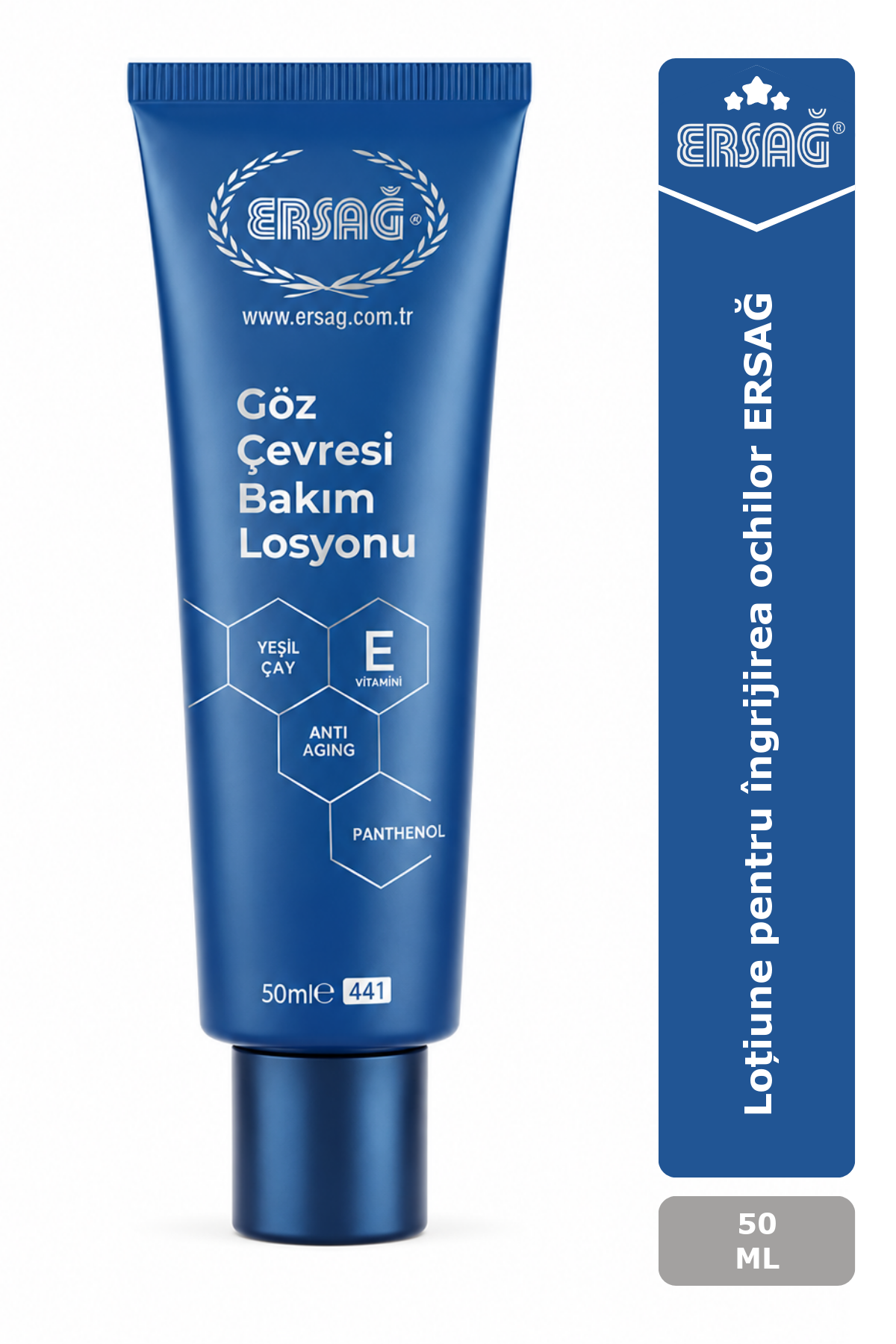 Imagine finală în limba română — Loțiune pentru îngrijirea ochilor ERSAĞ 50 ML