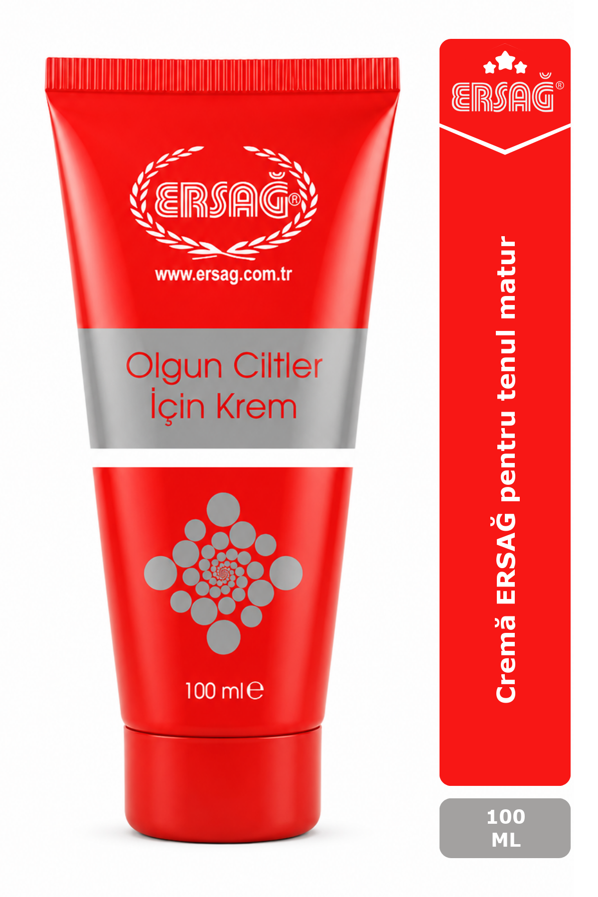 Imagine finală în limba română — Cremă ERSAĞ pentru tenul matur 100 ML