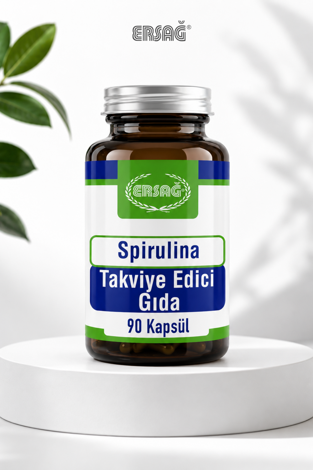 ERSAĞ Extract de Spirulină Supliment Alimentar 90 Capsule