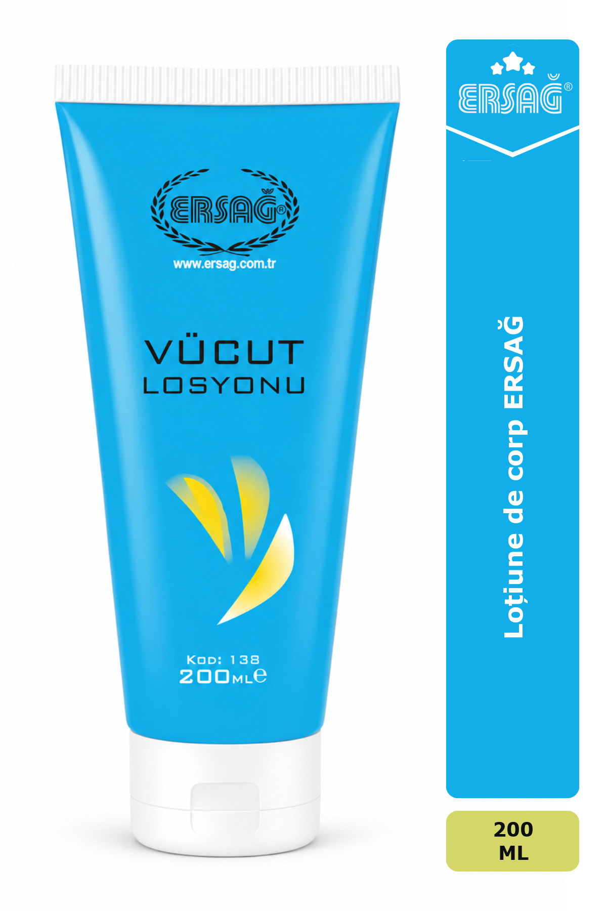 Imagine finală în limba română — Loțiune de corp ERSAĞ 200 ML
