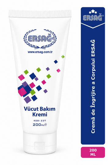 Imagine finală în limba română — Cremă de Îngrijire a Corpului ERSAĞ 200 ML