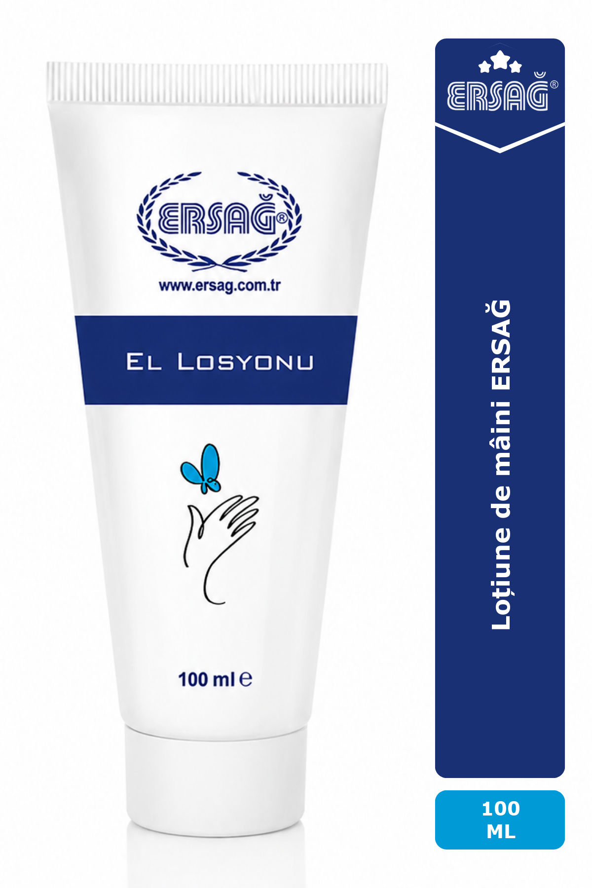 Imagine finală în limba română — Loțiune de mâini ERSAĞ 100 ML