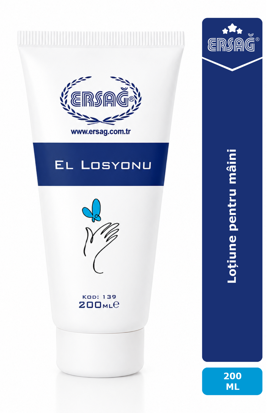 Imagine finală în limba română — ERSAĞ Loțiune pentru mâini 200 ML