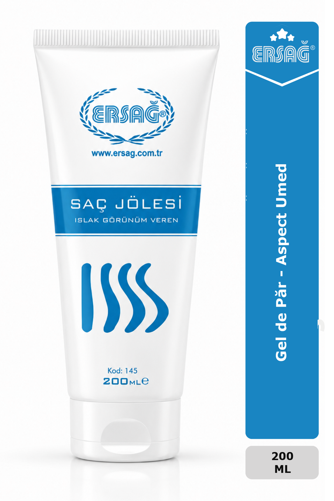 Imagine finală în limba română — ERSAĞ Gel de Păr 200 ML - Aspect Umed