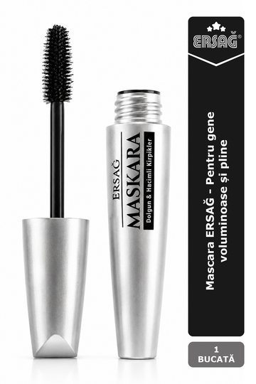 Imagine finală în limba română — Mascara ERSAĞ - Pentru gene voluminoase și pline