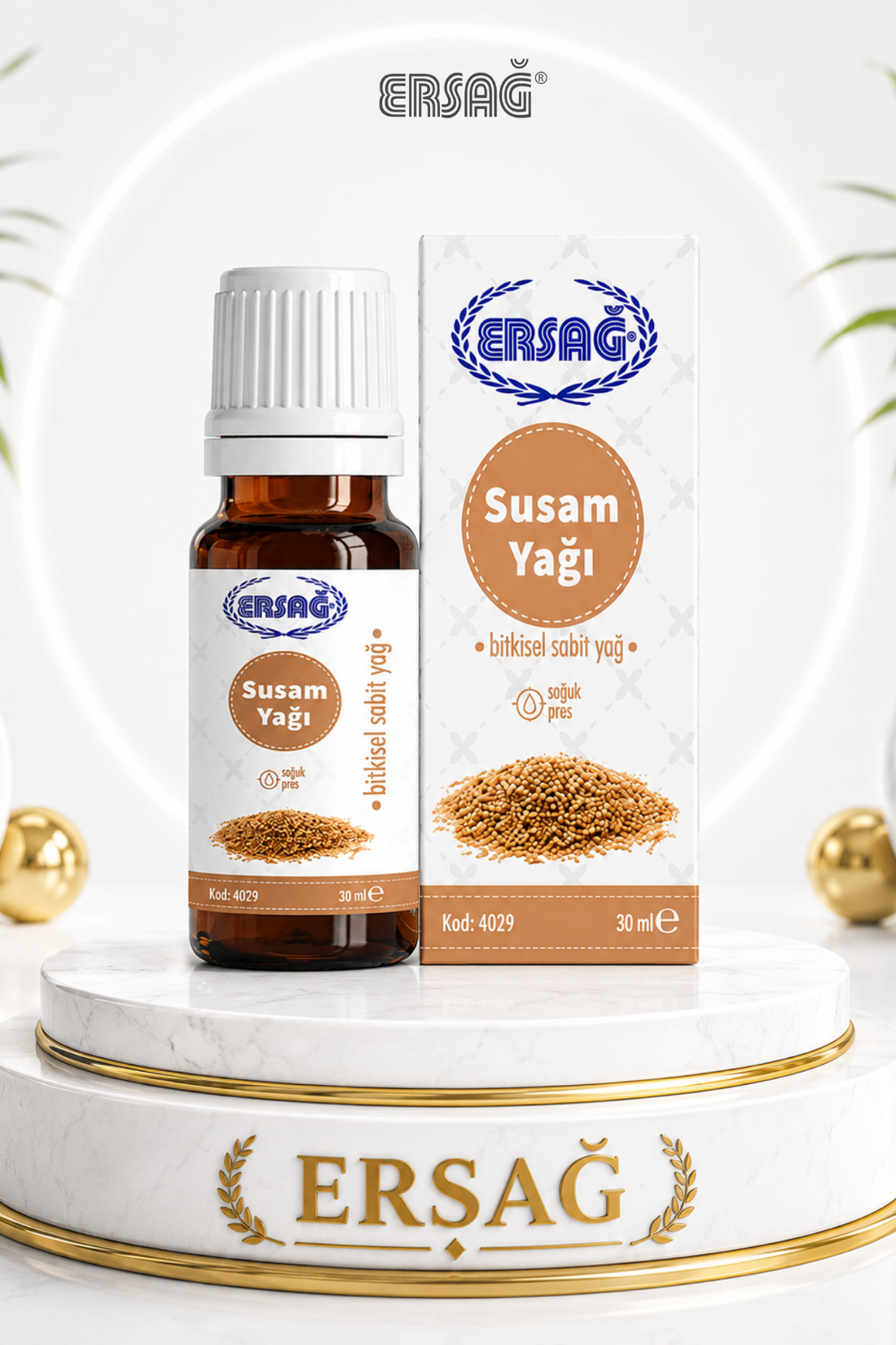 Imagine finală în limba română — Ulei de susan presat la rece ERSAĞ 30 ML