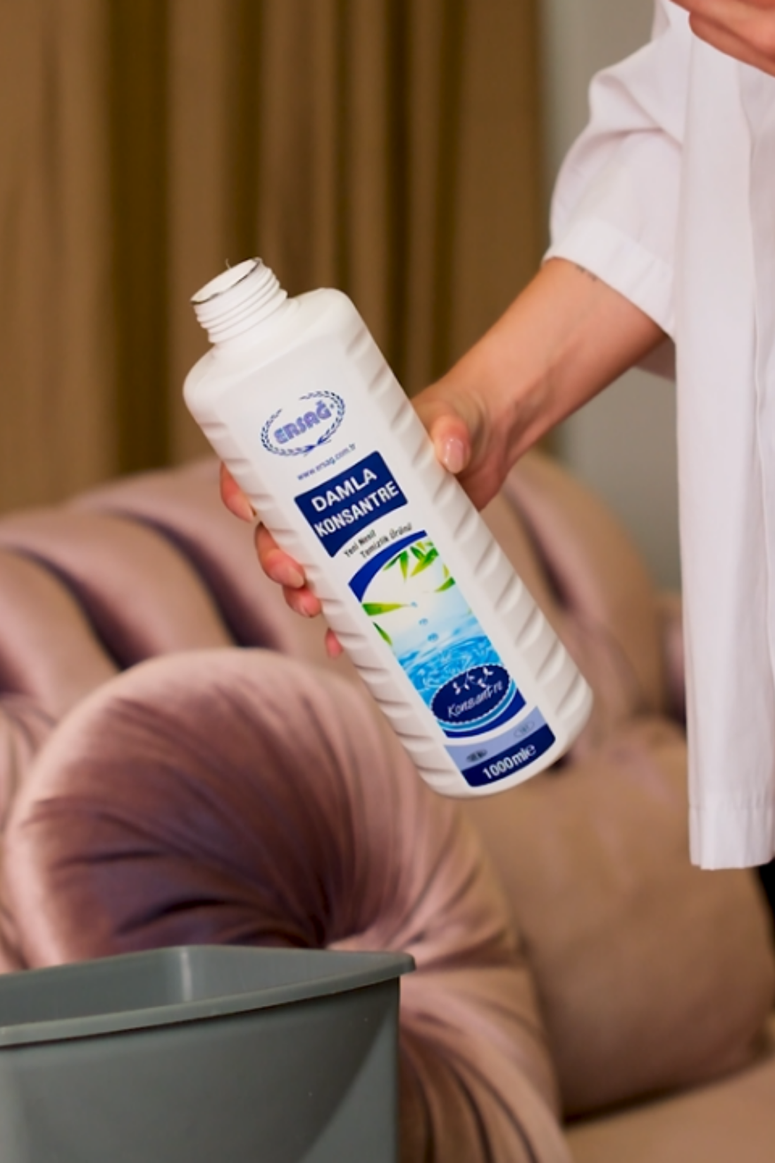 Imagine finală în limba română — ERSAĞ Damla – detergent concentrat multifuncțional pentru suprafețe, 1000 ml