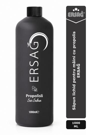 Imagine finală în limba română — Săpun lichid pentru mâini cu propolis ERSAĞ 1000 ML