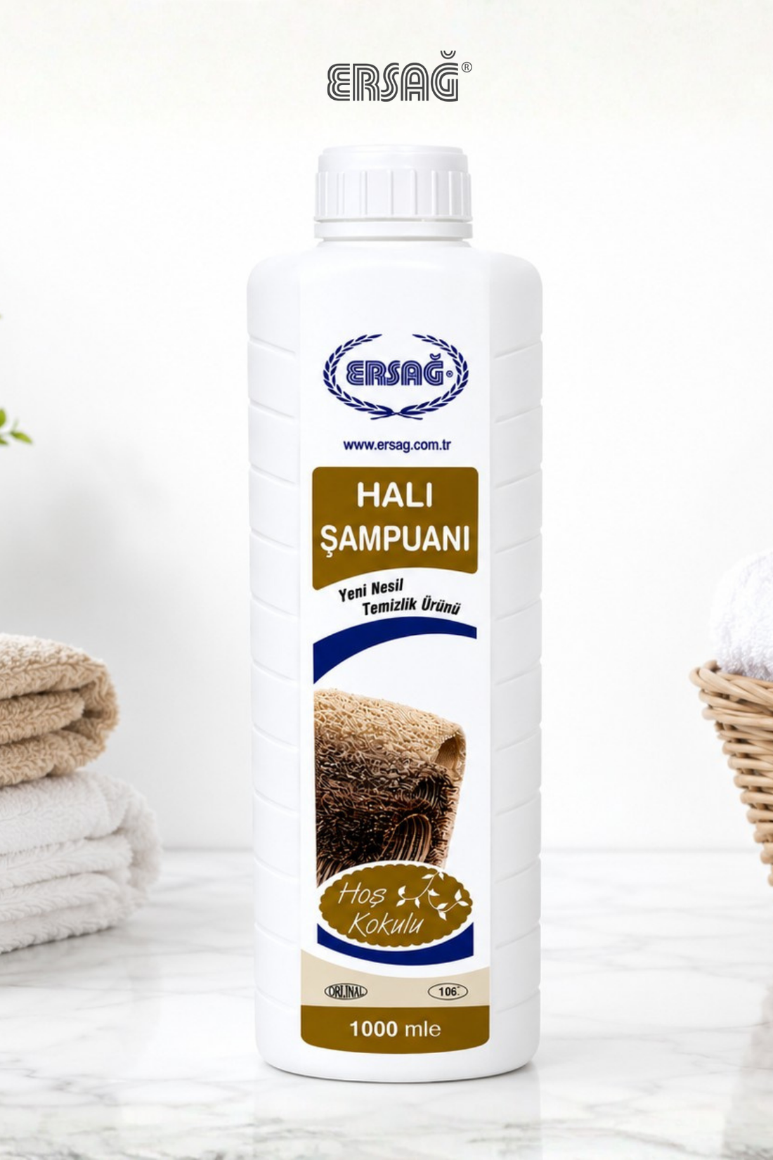 Imagine finală în limba română — Șampon pentru covoare ERSAĞ 1000 ML