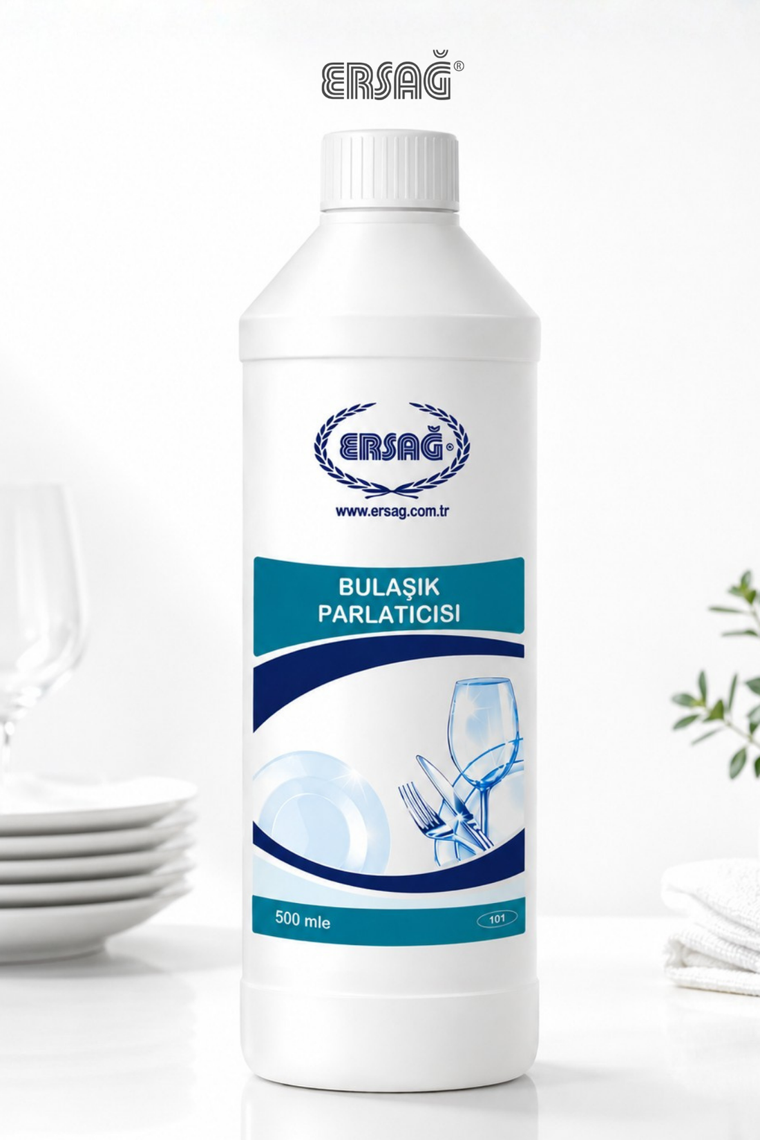 Imagine finală în limba română — ERSAĞ Agent de clătire pentru mașina de spălat vase, 500 ml