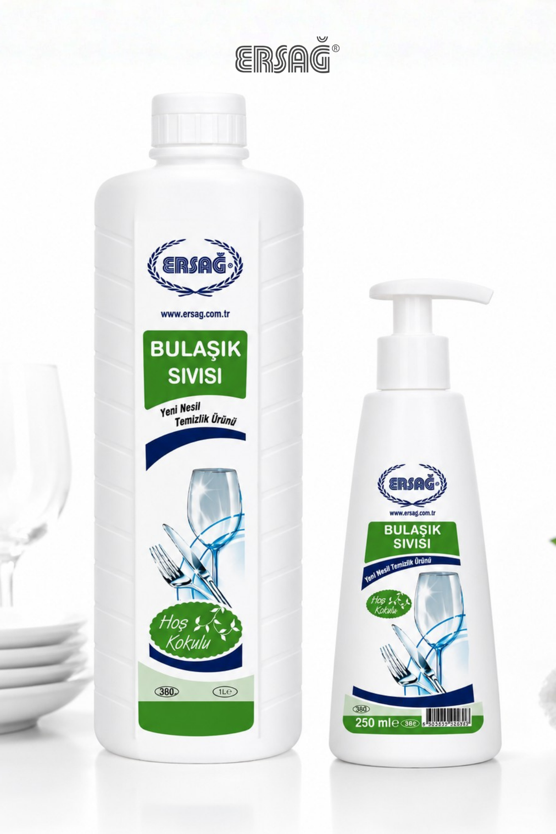 Imagine finală în limba română — ERSAĞ Lichid de Spălat Vase cu Aparat 1000 ML