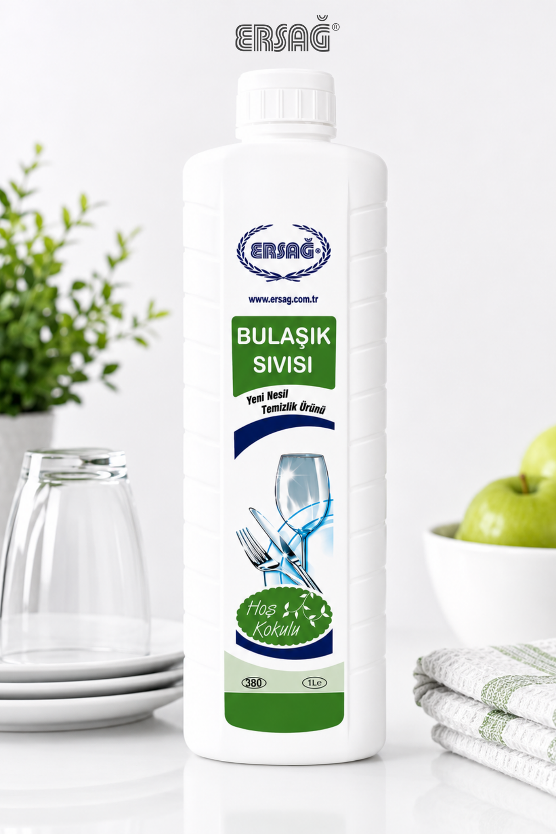 Imagine finală în limba română — Detergent lichid pentru vase ERSAĞ 1000 ML