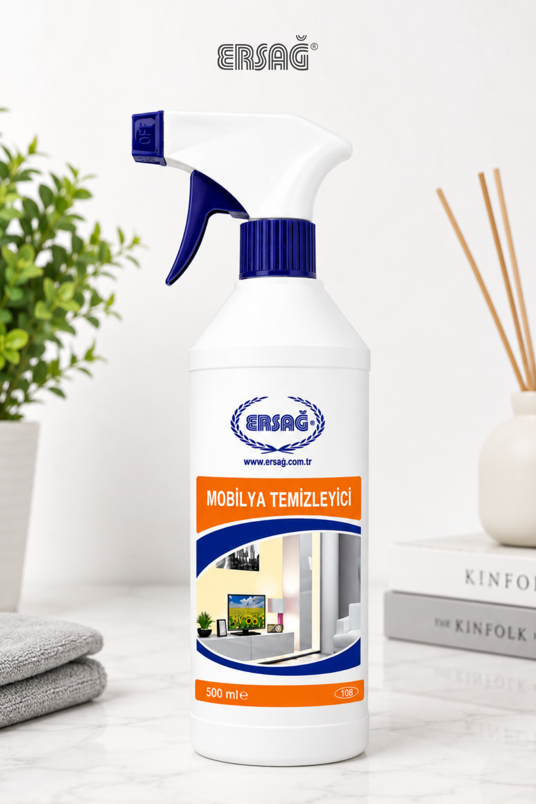 Imagine finală în limba română — ERSAĞ Soluție pentru curățarea mobilierului, 500 ml