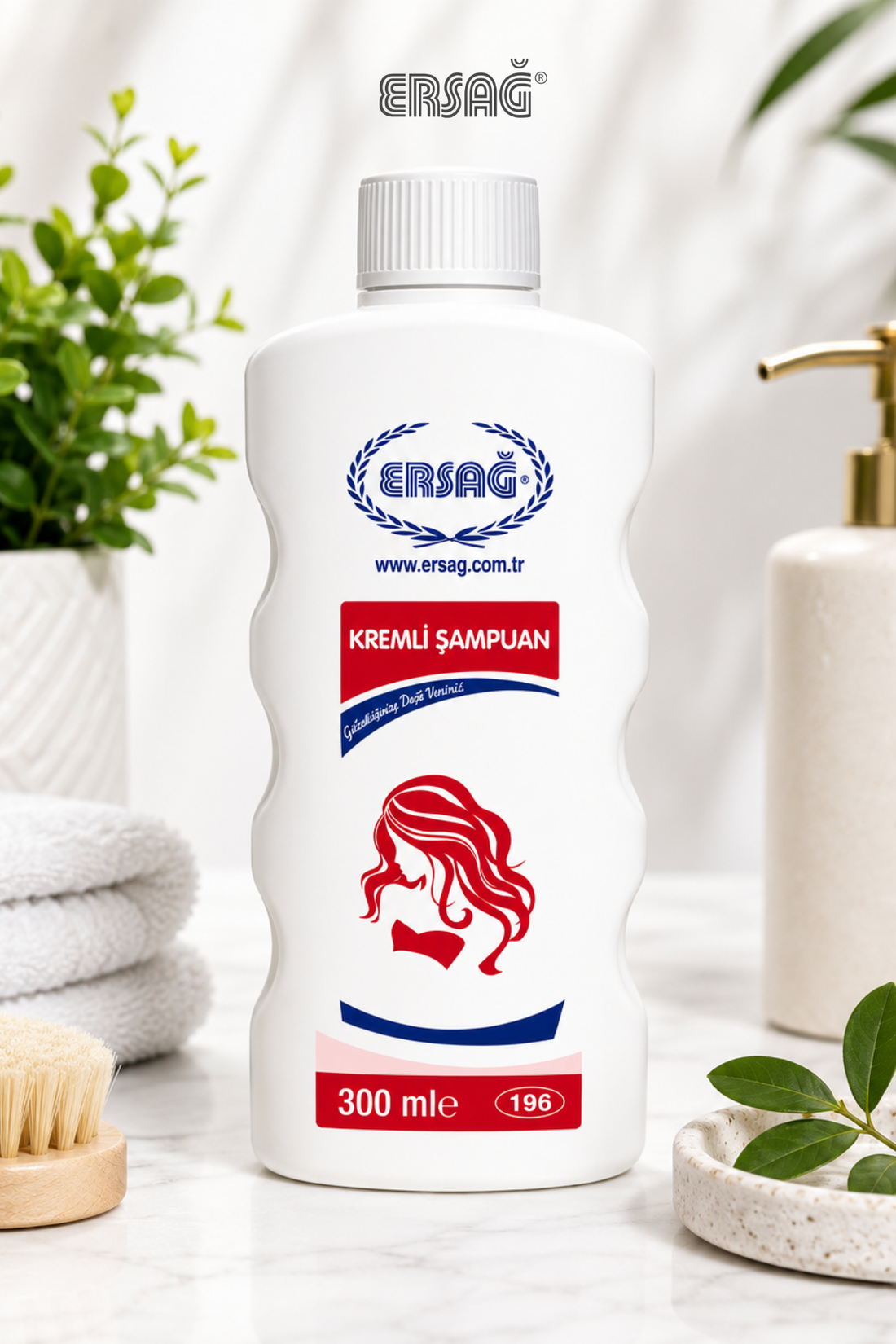Imagine finală în limba română — ERSAĞ Șampon cu cremă 300 ML