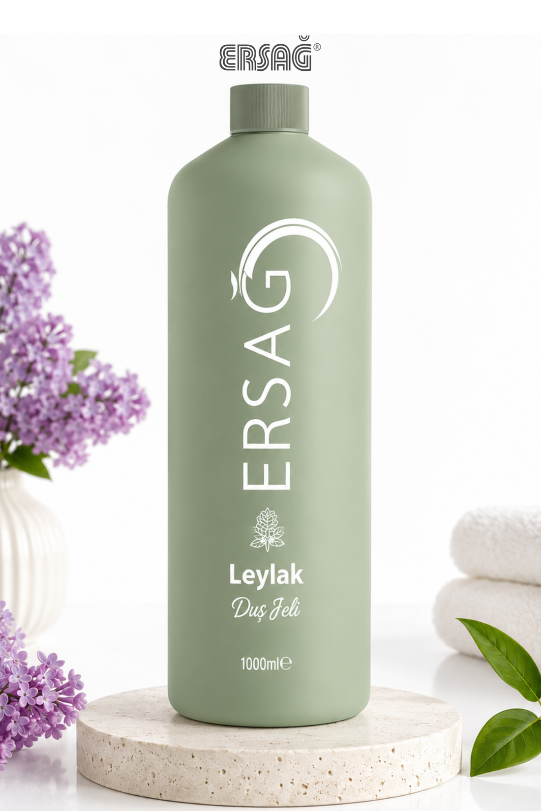 Imagine finală în limba română — Gel de Duș cu Parfum de Liliac ERSAĞ 1000 ML