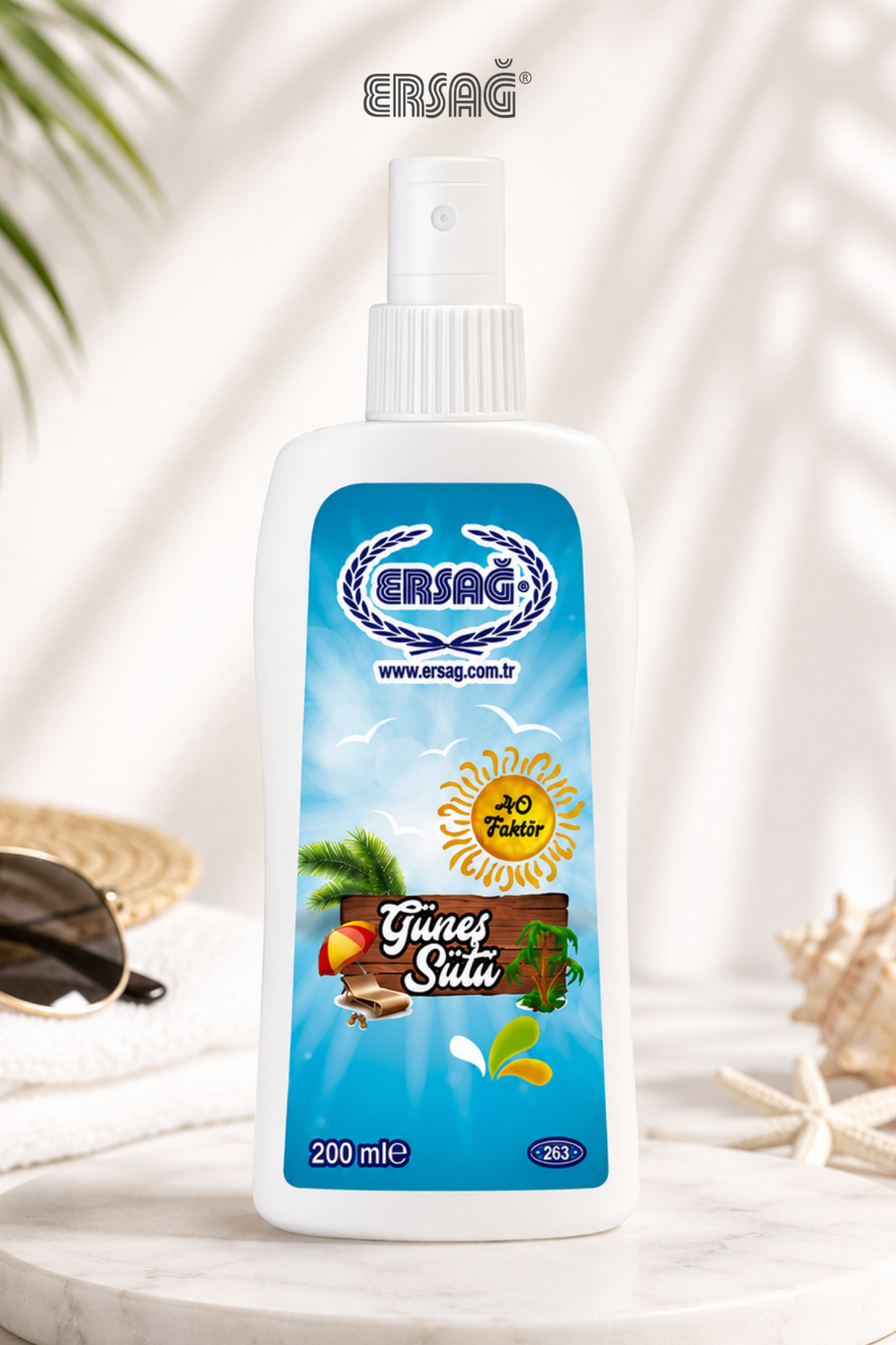 Imagine finală în limba română — ERSAĞ Lapte solar, 200 ml