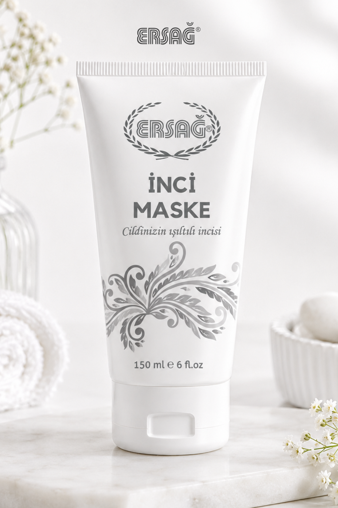 Imagine finală în limba română — ERSAĞ Mască cu perle, 150 ml