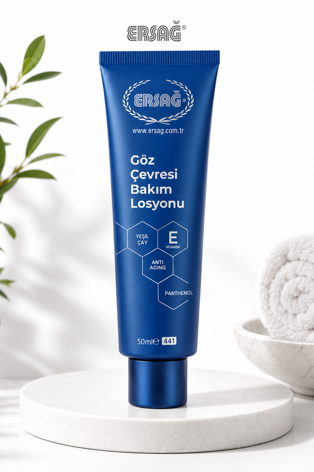 Imagine finală în limba română — Loțiune pentru îngrijirea ochilor ERSAĞ 50 ML