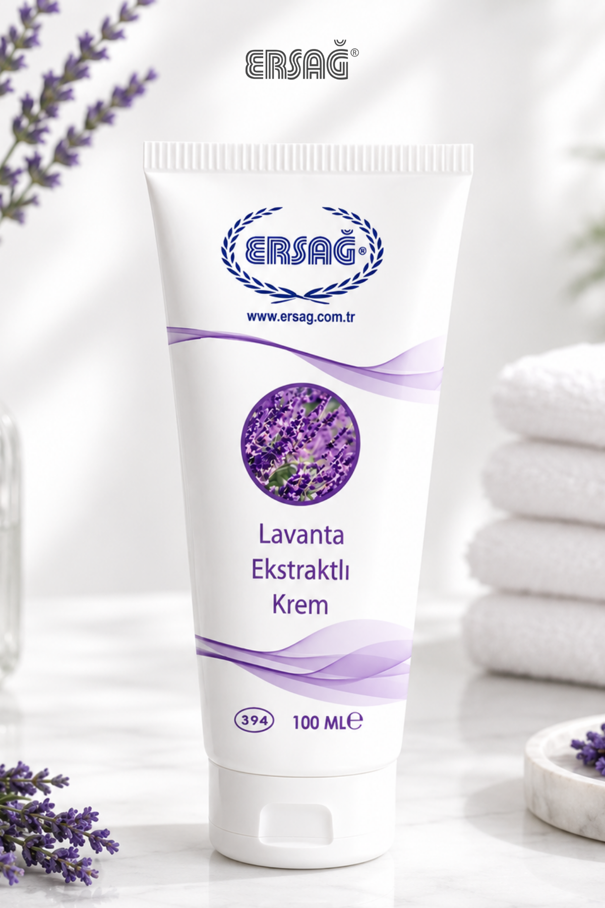 ERSAĞ Cremă cu Extract de Lavandă 100 ML