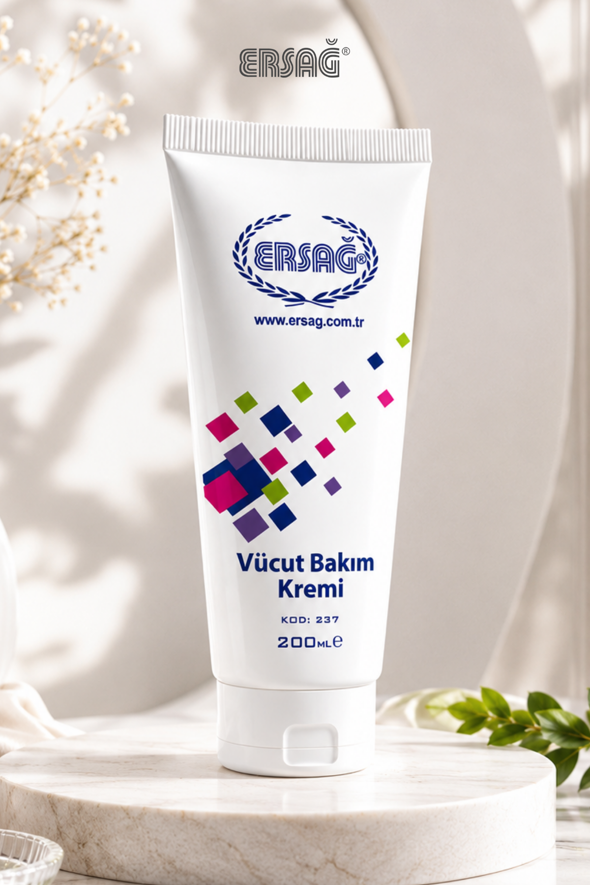 Cremă de Îngrijire a Corpului ERSAĞ 200 ML
